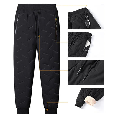 ⏰Jopa 50 % alennus!🔥Paksut, rennot, lämpimät fleece-lenkkihousut