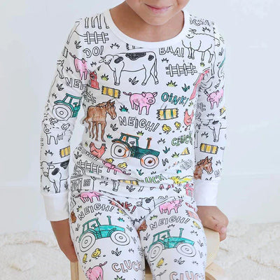 4Pikkuruinen | Inkleurbare lasten pyjama