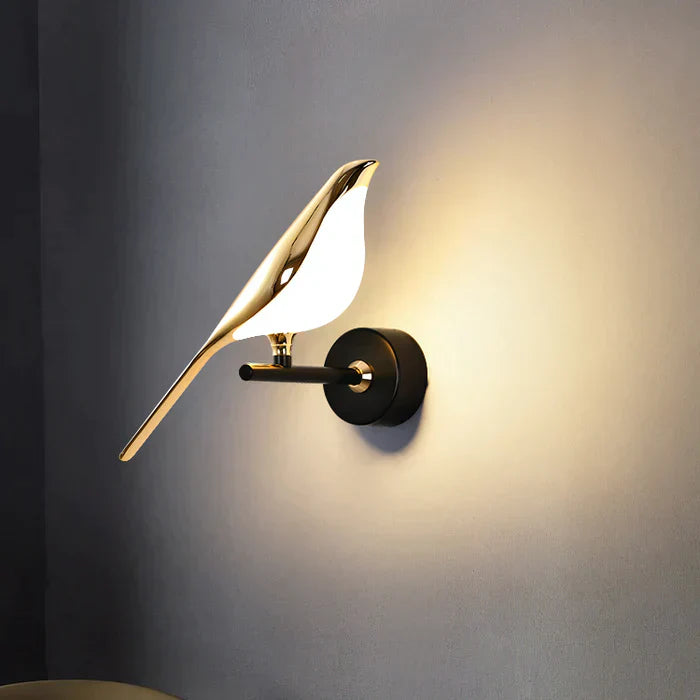 MrBird™ | Moderni lintujen muotoinen seinävalaisin