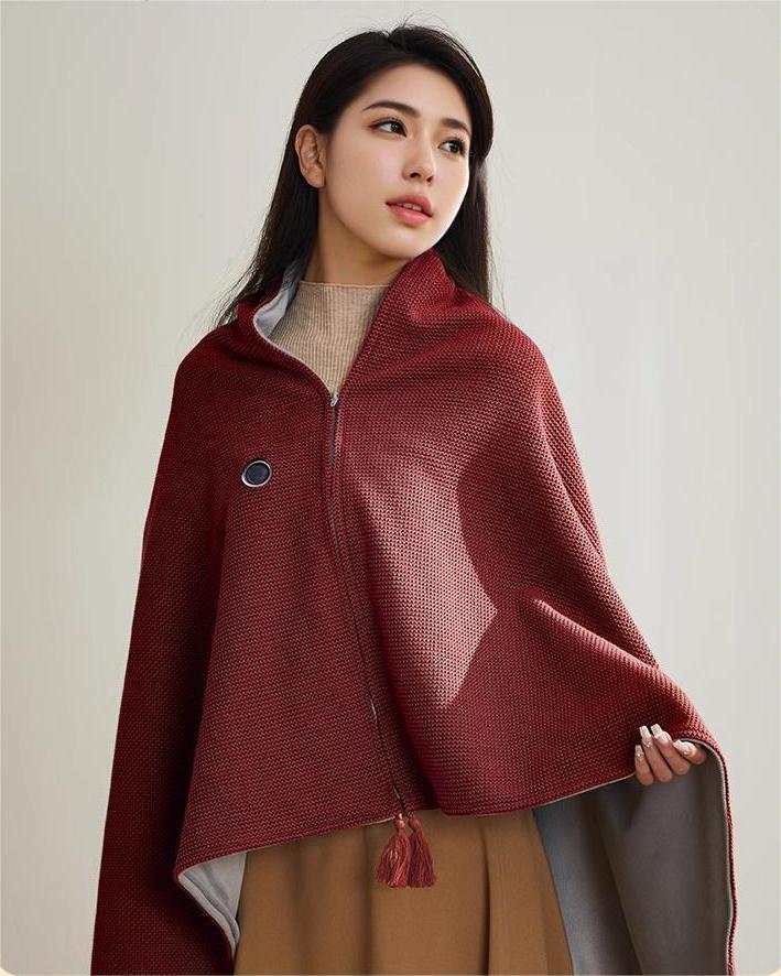 Alex | Lämmitetty USB-peitto huivi Shawl