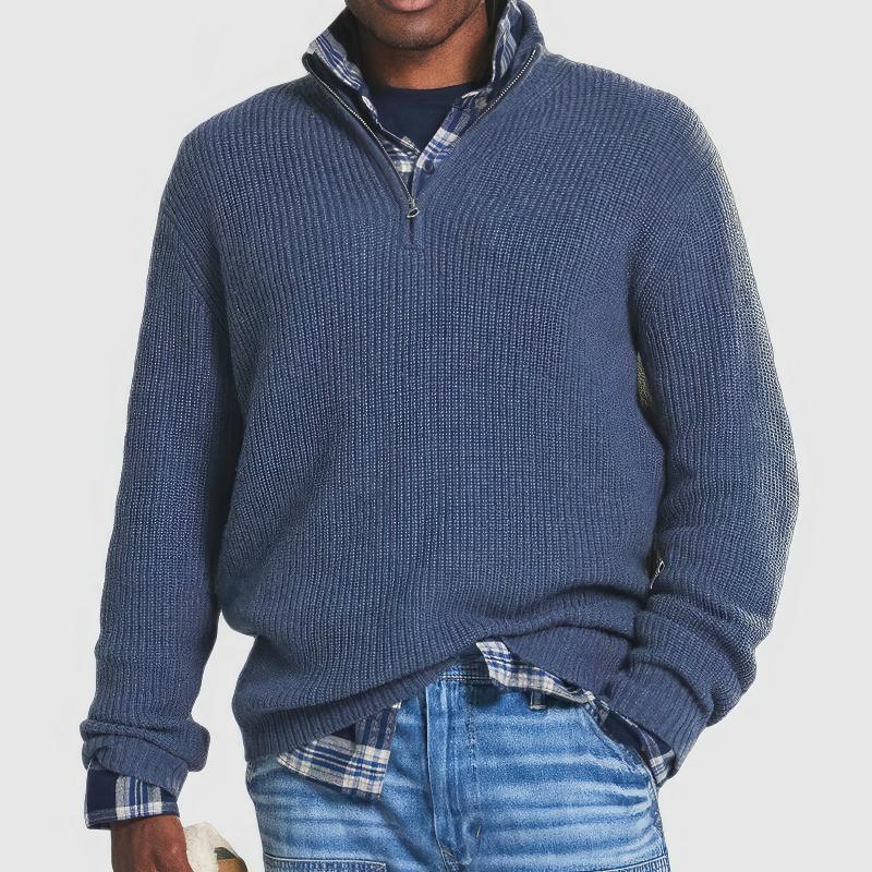 Finn - Essential vetoketjullinen villapaita