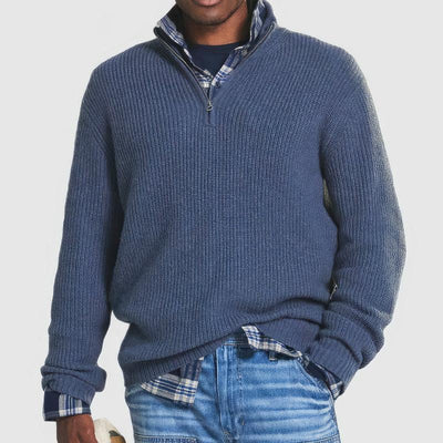 Finn - Essential vetoketjullinen villapaita