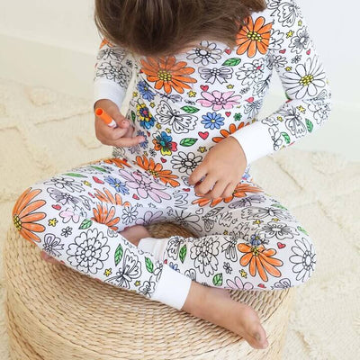 4Pikkuruinen | Inkleurbare lasten pyjama