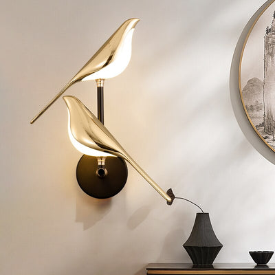 MrBird™ | Moderni lintujen muotoinen seinävalaisin