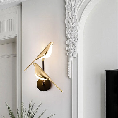MrBird™ | Moderni lintujen muotoinen seinävalaisin