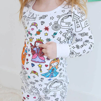 4Pikkuruinen | Inkleurbare lasten pyjama