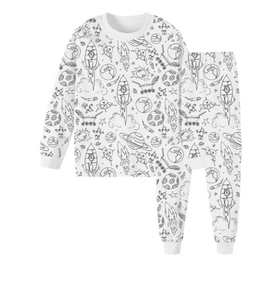 4Pikkuruinen | Inkleurbare lasten pyjama