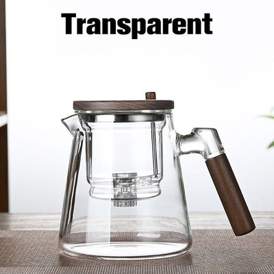 Lehtien ja veden erottelupuristin teekannu 750 ml